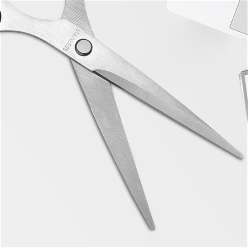 Пластиковые ножницы из нержавеющей стали для офиса, канцелярские принадлежности для студентов, повседневные бытовые ножницы, ножницы для инструментов «сделай сам», товары для дома