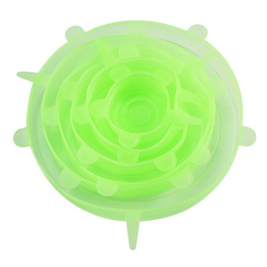 6 шт. силиконовые крышки для пищевых продуктов, крышки для чаш, кухонные гаджеты, высокая стабильность, пыленепроницаемость, свежесть, пищевой класс, многофункциональные, гибкие