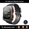 New C20 Pro Smart Watch Men Voice Assistant BT Wireless Call Business Outdoor Sports IP68 Waterproof Wristwatch For Android iOS