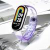 Силиконовый ремешок, прочный, устойчивый к выцветанию под воздействием солнечного света, мягкий, удобный для ношения браслет для Xiaomi Mi Band 8