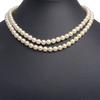 Necklace K14 Yellow Gold/Pearl 55g Women Used