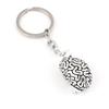 Jewelry Bag Pendant Car Keyrings Brain Key Holder Bag Hanger Human Cerebrum Keyring 3D Keychain