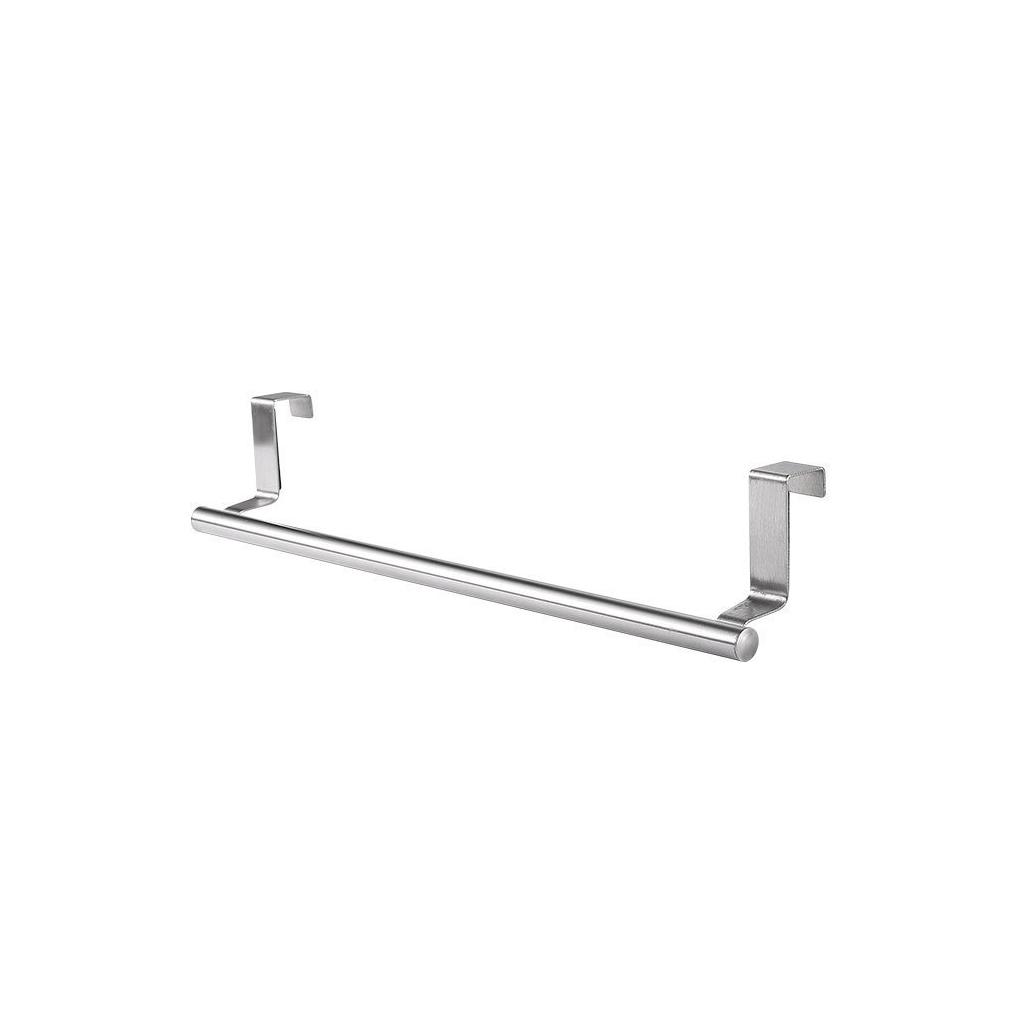 Подставка для полотенец, дверца шкафа из нержавеющей стали, универсальная штанга для подвешивания, держатель без проколов, для кухни, для дома, ванной комнаты