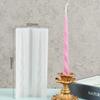 Silicone Candle Mould Non-Stick Wax Rod Mold New Plaster Resin Mold  DIY Crafts