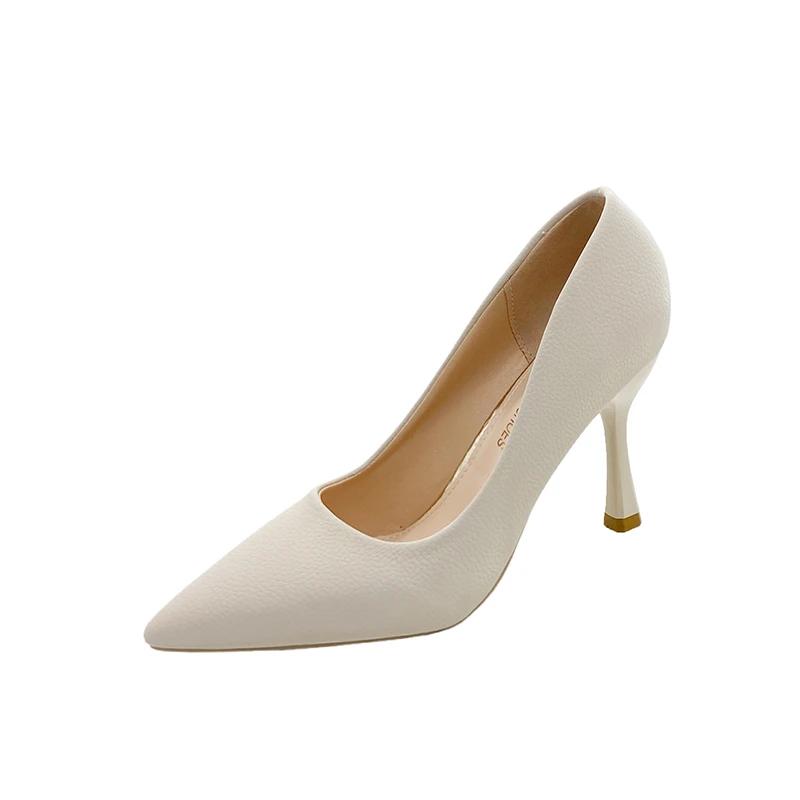 Модные женские туфли-лодочки, сексуальная обувь для женщин, формальные туфли с острым носком, элегантное платье Stilito, высокое качество, тренд 2024 года со скидкой