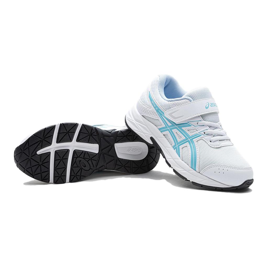 Asics Running Kids Comfortable Versatile Low-Top Childrens Running Shoes Kids Sneaker Blue White 1014A320-100