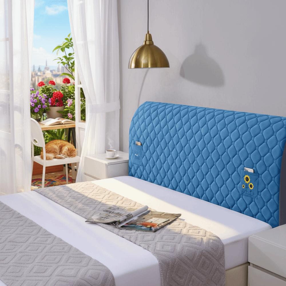 Утолщенный пылезащитный чехол Все включено Защита прикроватной спинки Чехол для изголовья Спальня