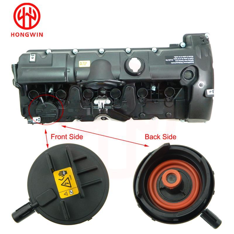 New PCV Valve Cover Repair Kit Valve Cap With Membrane For BBMW E82 E90 E91 E70 E60 E65 E66 Z4 X3 X5 328i 528i 128i 11127552281