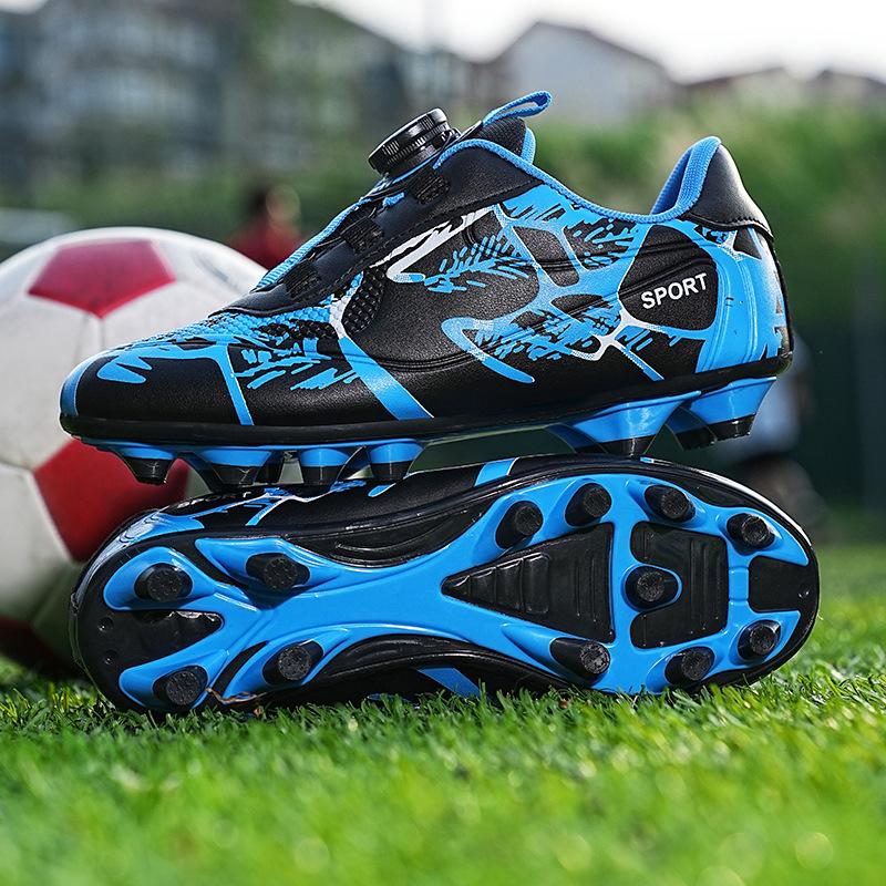 Children's Football Shoes Boys Shredded Nails TF Teen Girls Student Boys Outdoor Training Sneakers