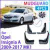 4 PCS Car Mud Flaps for Opel Insignia A 2009~2017 MK1 Mudguard Splash Guards Fender Mudflaps Auto