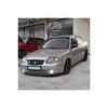 Hyundai Accent Admire 2000-2006 Совместимые H Lip Гибкая передняя губа 2 шт. Вставка передней двери Бампер Нижний язычок