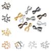 50Pcs/lot Melon Seeds Pinch Buckle Pendants Clasps Clips Connectors Copper Charm Bail Beads Hook Supplies For Jewelry Wholesale