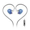 Hidizs High Performance Dual Magnetic Circuit Dynamic Driver Blue MS1-Galaxy In-Ear Monitor, (With Microphone)