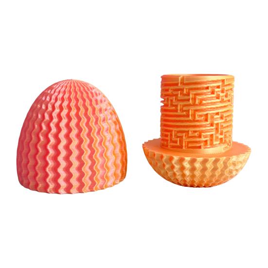 Yousheng 3D Printed Dragon Egg Toy Egg Shaped Maze Gift Box with Hidden Compartment Educational Stress Relief Puzzle Egg Birthdays Easter Present