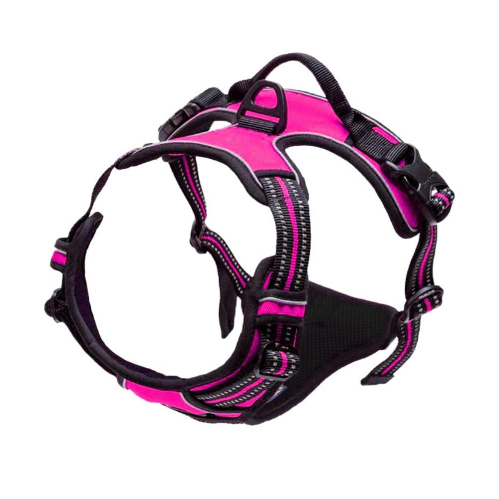 Reflective No Pull Dog Harness Vest Nylon Breathable Dog Chest Strap Adjustable Dog Leash Vest Large and Medium-sized Dog