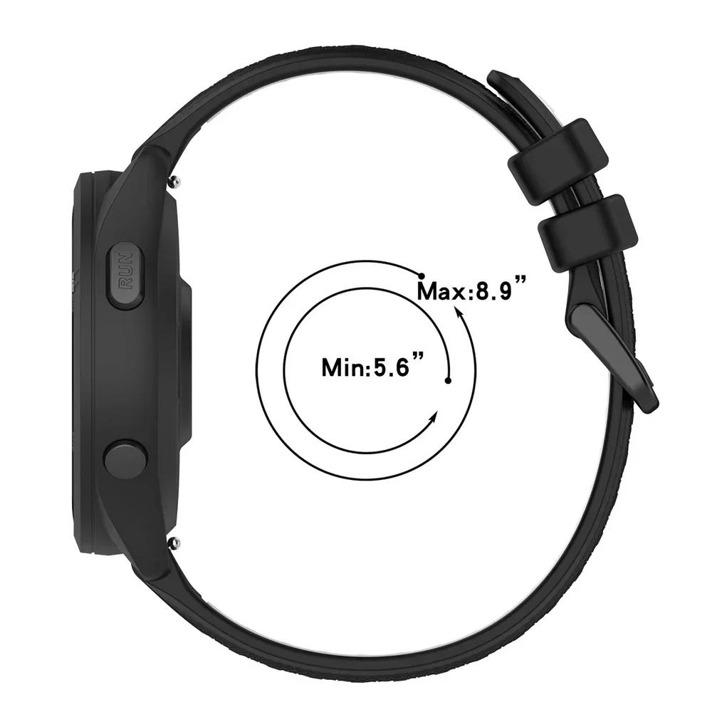 20 мм 22 мм Ремешок Для POLAR IGNITE 2 Браслет Для POLAR VANTAGE V3 M2 M/UNITE 2/GRIT X Браслет Силиконовый Наручный Ремешок Запасные Ремешки