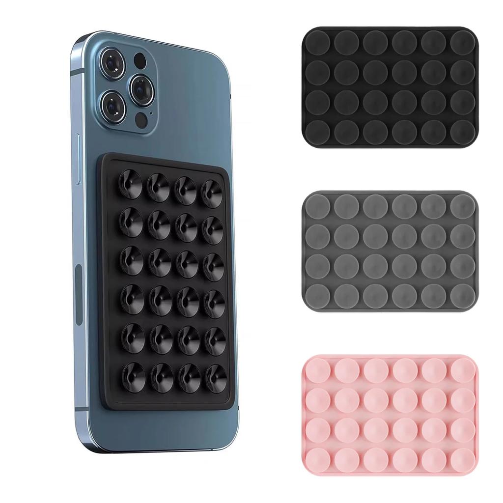 Двусторонняя силиконовая присоска для фиксации мобильного телефона, присоска с клейкой основой, силиконовая резиновая присоска для фиксирующего инструмента