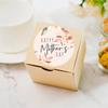 60Pcs Happy Mother's Day Round Stickers Elegant Flower Tags Stickers Greeting Cards Gifts Mother's Day Theme Stickers