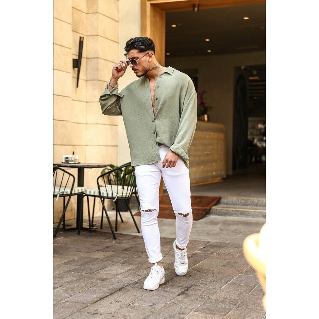 Текстурированная рубашка Aerobin Oversize унисекс