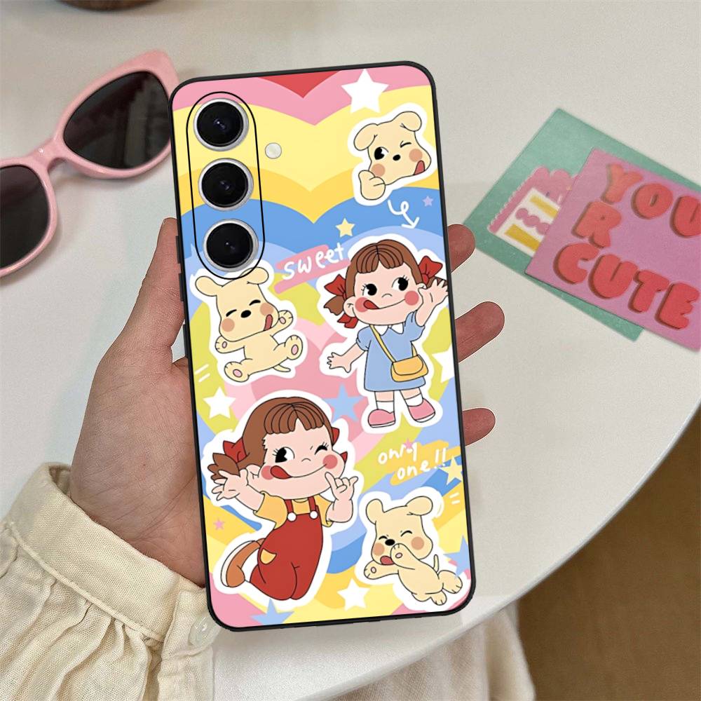 Бренд P-peko Chan Милая Девочка Чехол для Телефона Для Samsung S 24 Fe 25 Ultra Plus 20 Lite 21 30 22 23 24 22 Ultra 5G Fundas