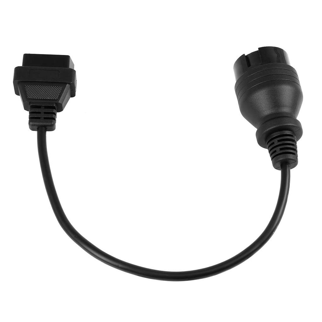 uxcell OBD2 Diagnostic Connector Cable DC 19 Pin to 16 Pin 40cm Length