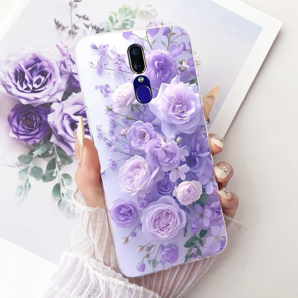 For Oppo F11 Case Cover Luxury Butterfly Love Fashion Flowers Cool Painted Phone Casing For Oppo CPH1913 CPH1911