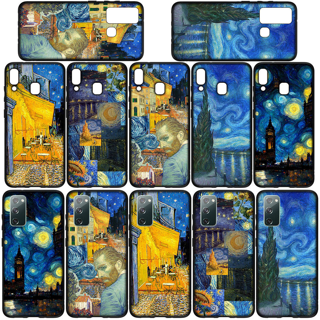 Phone Case for Samsung Galaxy S25 S24 S23 iPhone 16 15 Xiaomi Redmi Note 14 13 12 16E X 11 Pro Max OPPO Moto 14C 13C Huawei Van Gogh Sunflower Cover