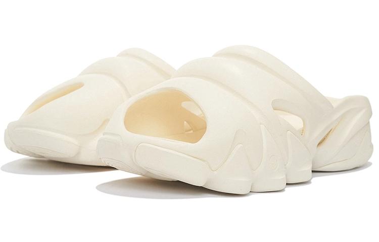 Li Ning Шлепанцы женские Vanilla White AZSS013-2