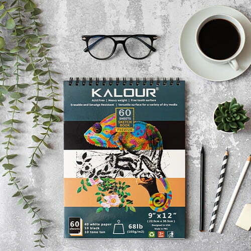 Kalour spiral sketchbook
