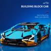 1261PCS Technical 1:14  Super Sports Car Building Blocks MOC City Speed Vehicle Assemble Bricks Toys for Kids Boys No Box