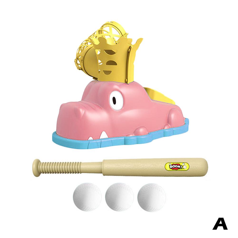 Воздушная ракетная установка Спортивная бейсбольная детская игра Мяч-выброс Пусковая установка Катапульта Диск Тренировка L0G7