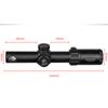 FIRE WOLF 1.2-6X24 IR Tactical Scope For Hunting Optical Step Sight Red Green Illuminated Range Sight