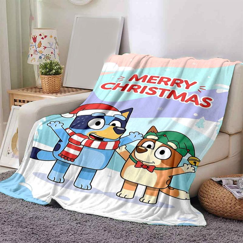 1Pc Christmas Friends Winter Blanket Soft And Comfortable Casual Warm Camping Travel Christmas Halloween Gift M92110