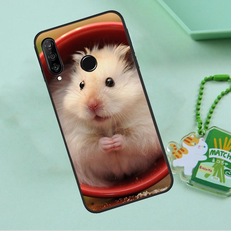 Милый Милый Питомец Хомяк Для Huawei Nova Y90 Y70 Y60 Y61 Y91 Y72 9 10 SE 12i 12s 11i 5T P60 Pro P20 P30 P40 Lite Чехол