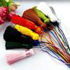Short 5cm DIY Handmade Tassel Pendant for Phones or Cars - Retro Style