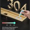Линейный напольный трап из нержавеющей стали 304 для отелей, душевых и ванных комнат, длинная полоса, высокая пропускная способность, система быстрого слива с защитой от запаха