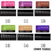 550 Pcs Press on Nail Tips Kit Full Cover Clear Medium Almond False Nails Soft Gel
