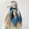 Ladies Silk Scarf Wrap Headband 90cm Large Square Scarf New Satin Scarf Satin Printed Shawl