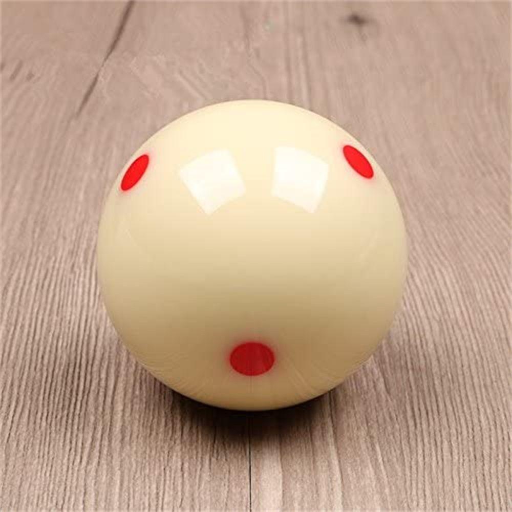 Accessories 6 Dots Practice 2 1/4" Red Billiard Ball Cue Ball Training Cue Ball Billiard Cue Ball