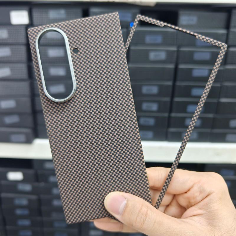 ZFold7 Case Aramid Fiber Foldable Phone Cover Magnetic Shockproof Protector