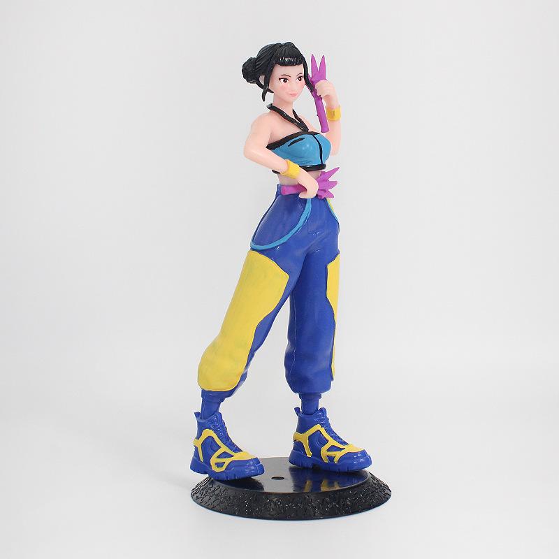 Real-life Monster Hunter Witch Squad Figures: Rumi, Mira, Zoe Desktop Ornaments