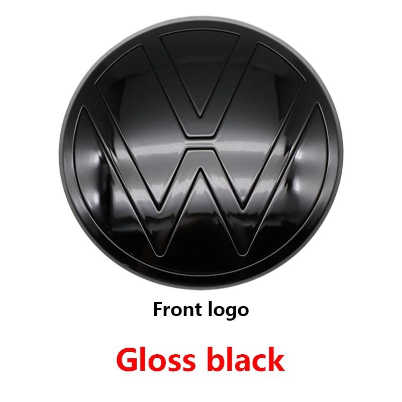 T24Volkswagen Polo Car Logo Emblem Badge Sticker for 2019-2024 Models Front Grille & Rear Trunk Auto Exterior Decoration