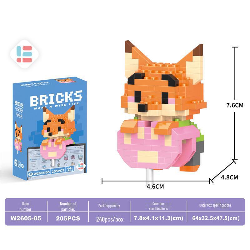 Строительные блоки из алмазных частиц «Китайский маджонг» Guochao — детский образовательный набор