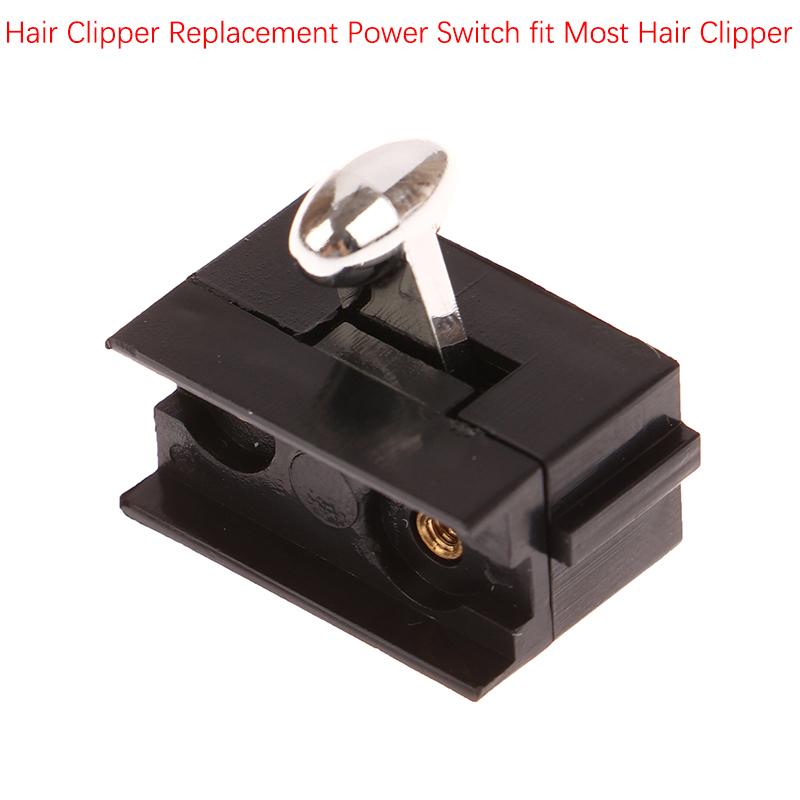 Горячая распродажа 1 шт. Электрический триммер для волос Машинка для стрижки Запасной выключатель питания Аксессуар для машинки для стрижки Подходит для большинства машинок для стрижки волос