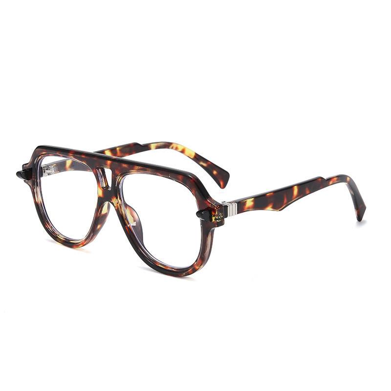 Trend Oversized Pilot Reading Glasses Women Men Luxury Brand Designer Vintage Big Frame Eyeglasses Elegant Green Eyewear Shades