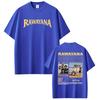 Band Rawayana Quin Trae Las Cornetas Graphic Tshirt Unisex Women Retro Hip Hop T Shirts Casual Summer Crewneck Cotton Tee Shirt