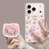 Магнитный чехол для телефона с кошкой для iPhone 17/16/15/14/13 Pro - Милый дизайн для девочек
