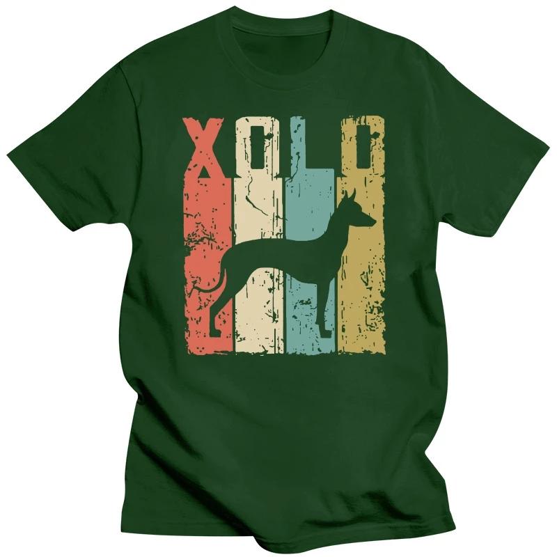 Канадская лысая кошка сфинкс футболки ксоло ксолоитцкуинтли мексиканская собака винтаж персонализированные мужские футболки смешные футболки одежда