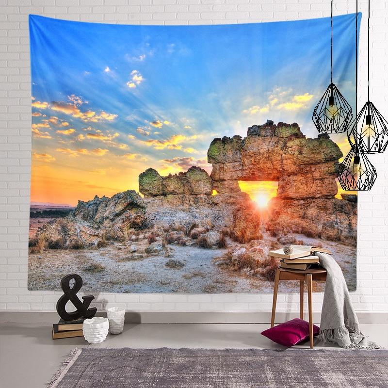 Настенный гобелен, ландшафтное покрытие, простыни для гостиной, пляжные полотенца, домашний декор