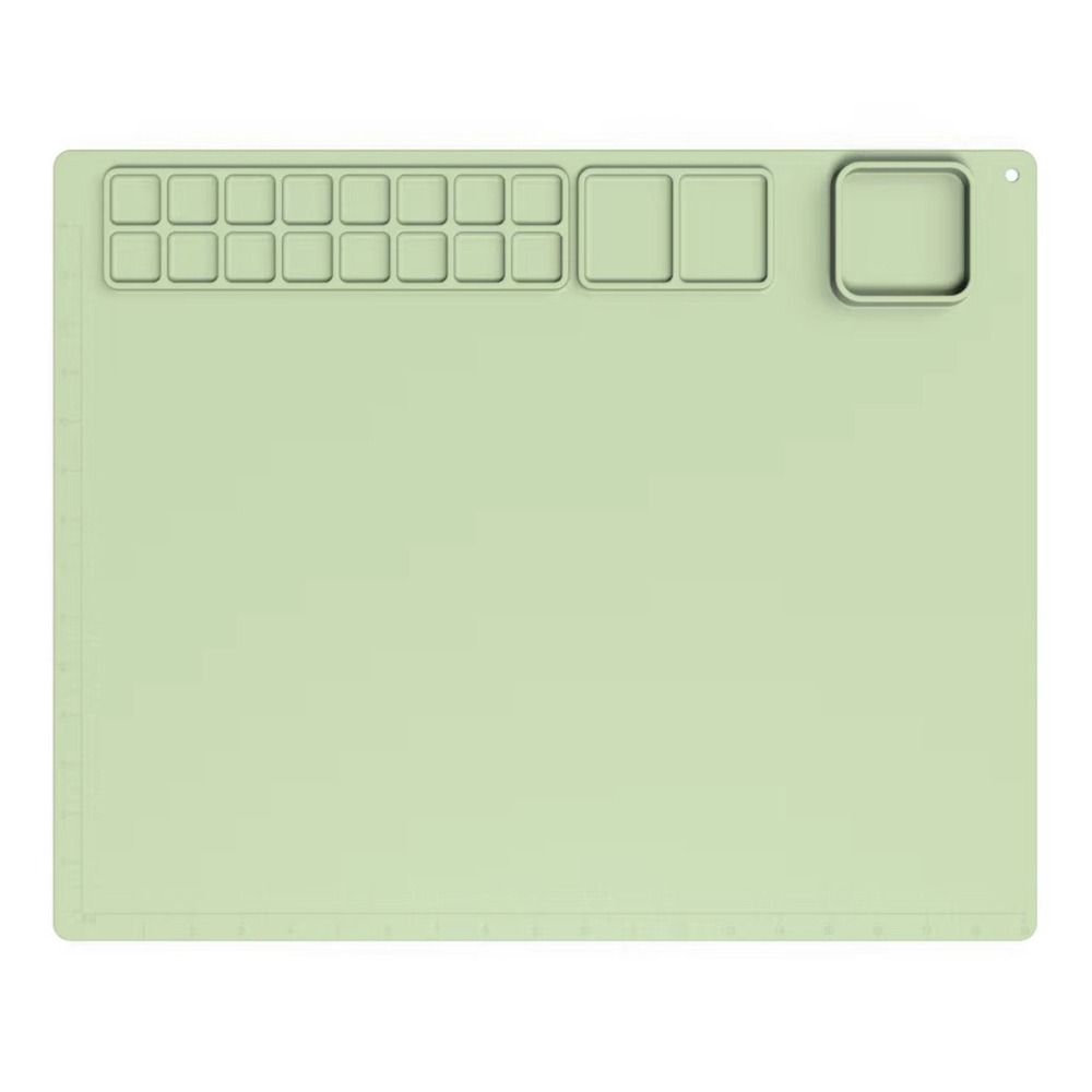 Штамповка DIY антипригарная пигментная палитра глиняный коврик силиконовая доска для рисования силиконовый коврик для рисования